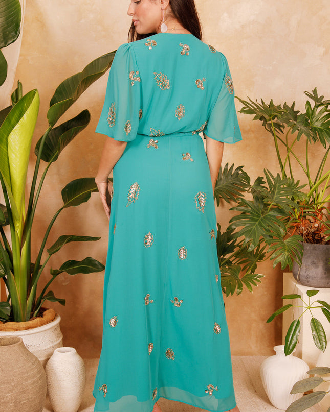 Emmeline Dress - Rich Green