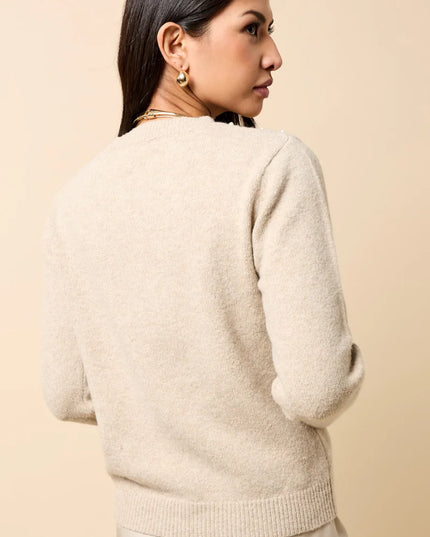 Dahlia Embellished Jumper - Knit