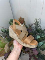 Woven Wedges – Camel