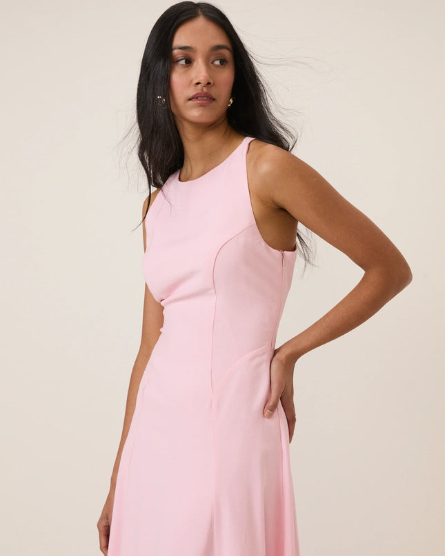 Reign Midi Dress - Pink