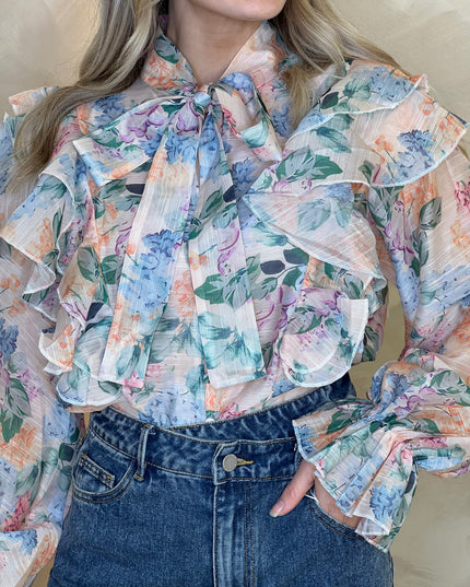Romance Blouse - Multi
