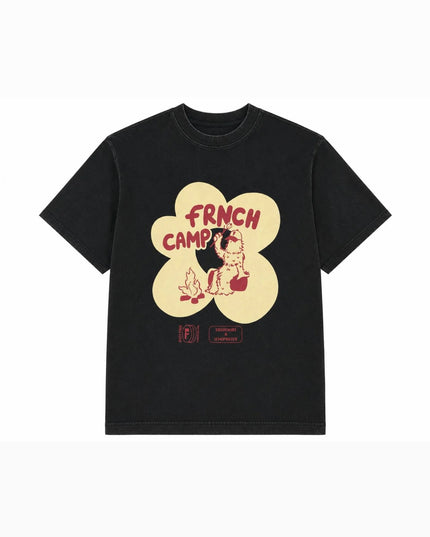 Camping T-Shirt - Grey