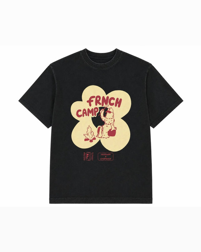 Camping T-Shirt - Grey