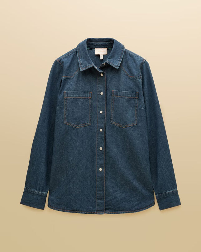 Denim Blue Relaxed Fit Shirt