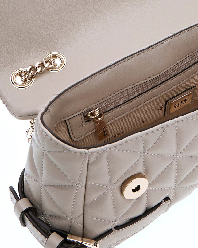 Guess Paisleigh Convertible Crossbody - Light Taupe