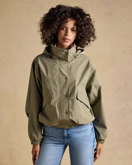 Hove Waterproof Windbreaker Jacket -  Khaki Green