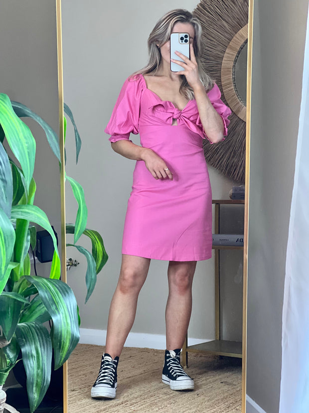 Leah Mini Dress - Pink