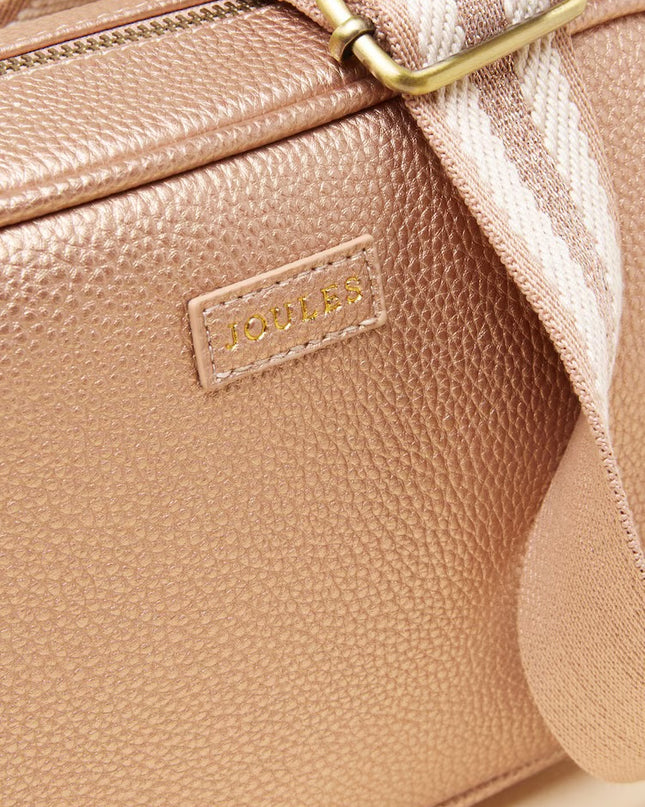 Trent Adjustable Cross Body Bag - Rose Gold