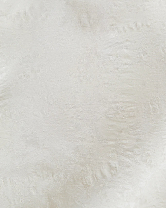 Kesia Jacquard Bow Blouse - Cream