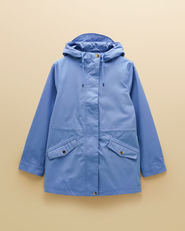 Portwell Hooded Waterproof Raincoat - Blue