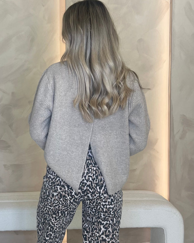 Ducie Pullover - Oatmeal Melange