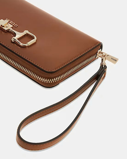 Guess Janie Logo Purse - Cognac