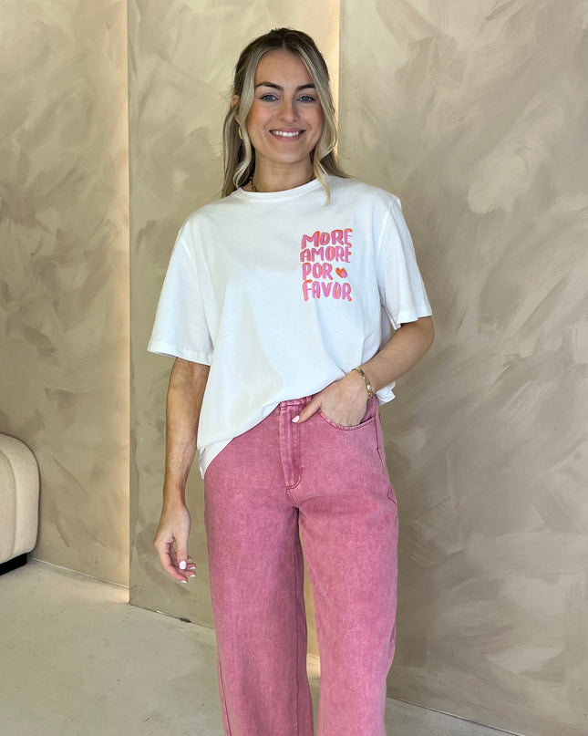 Oversized Graphic T-Shirt - Amour