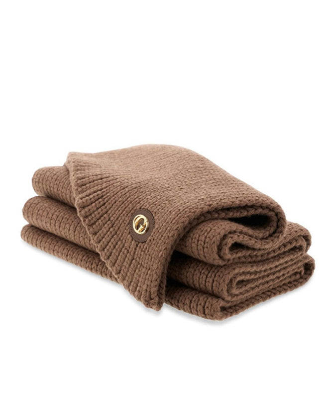 Guess Knitted Scarf - Espresso