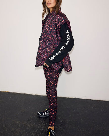 Dark Leopard Gilet
