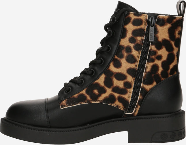 Guess Fynny Boot - Black/Leopard