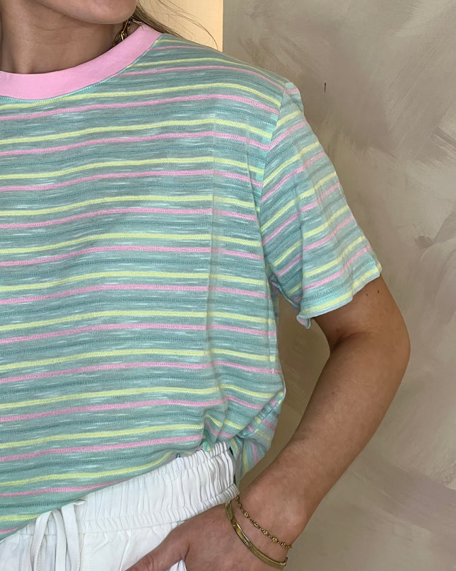 Stripe T-Shirt - Green