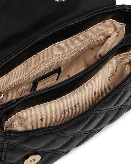 Guess Giully II Mini Convertible Crossbody - Black