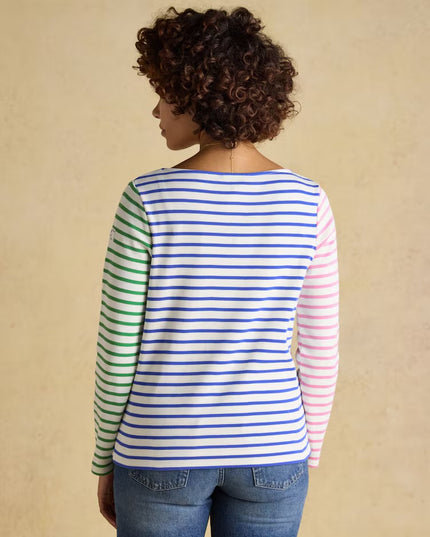 Harbour Striped Breton Top - Multi