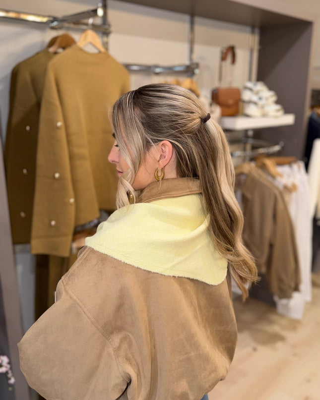 Triangle Scarf - Lemon