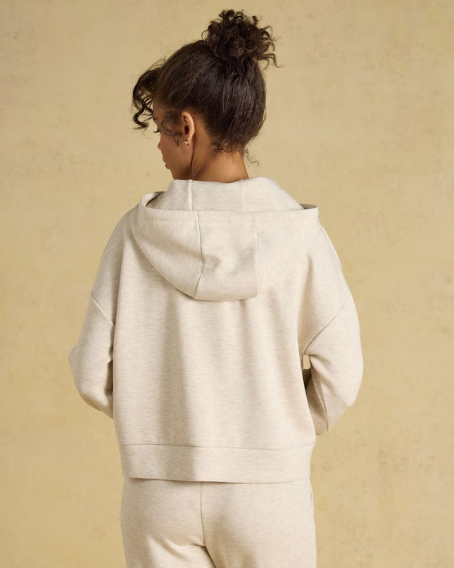 Joules Prep Soft Lounge Hoody - Oatmeal