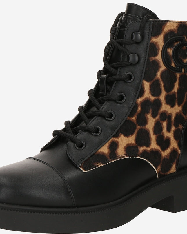 Guess Fynny Boot - Black/Leopard