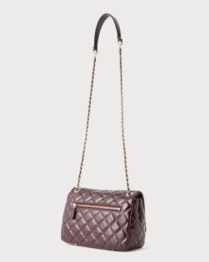 Guess Juliet Convertible Crossbody - Burgundy