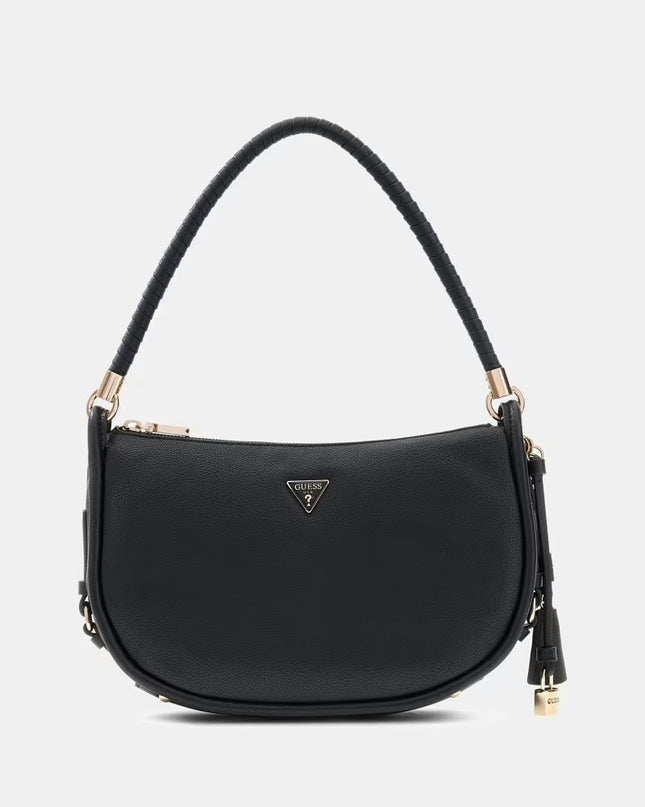 Guess Danya Logo Shoulder Bag - Black