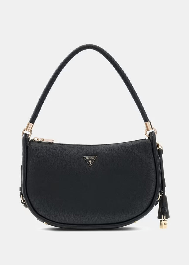 Guess Danya Logo Shoulder Bag - Black
