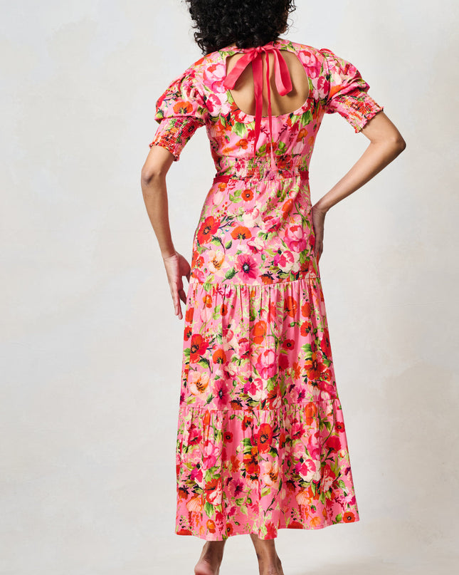Amara Dress - Pink Floral