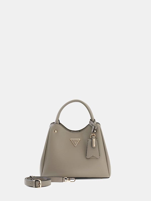 Guess Meridian Small Girlfriend Carryall - Dark Taupe