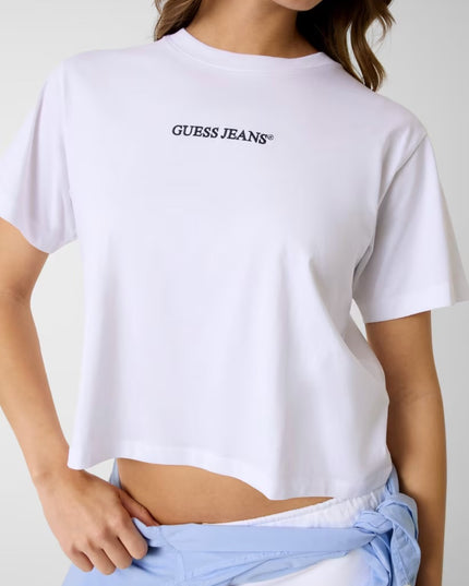 Guess Jeans Boxy T-Shirt - White