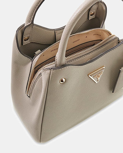 Guess Meridian Small Girlfriend Carryall - Dark Taupe