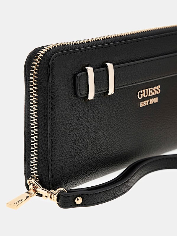 Guess Gregoria Large Zip Around
- Black