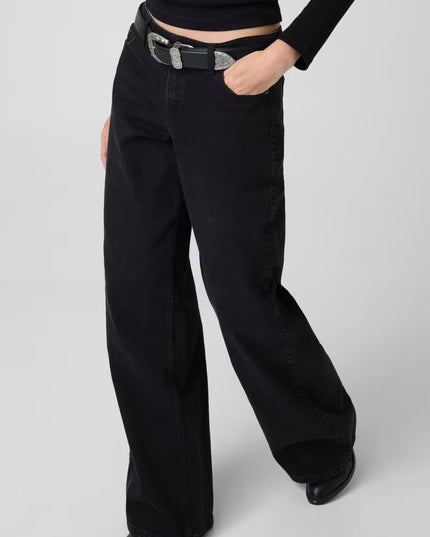 Guess G11 Wide Leg Jeans - Black