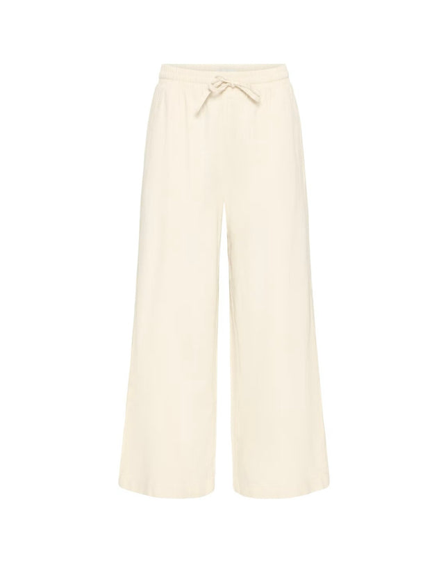 Linno Pant Cropped - Natural Ecru