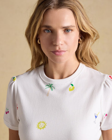 Erin Summer Icons T-Shirt - White