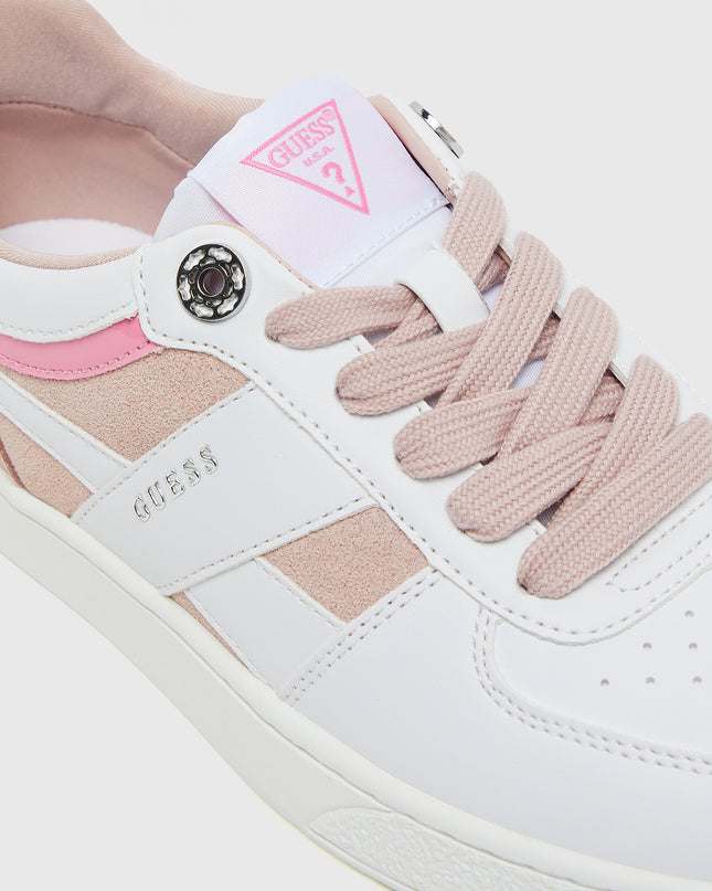 Guess Naima Sneaker - White/Pink