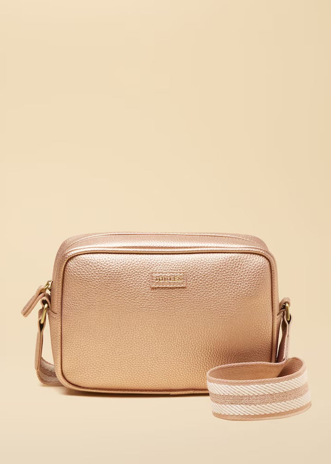 Trent Adjustable Cross Body Bag - Rose Gold