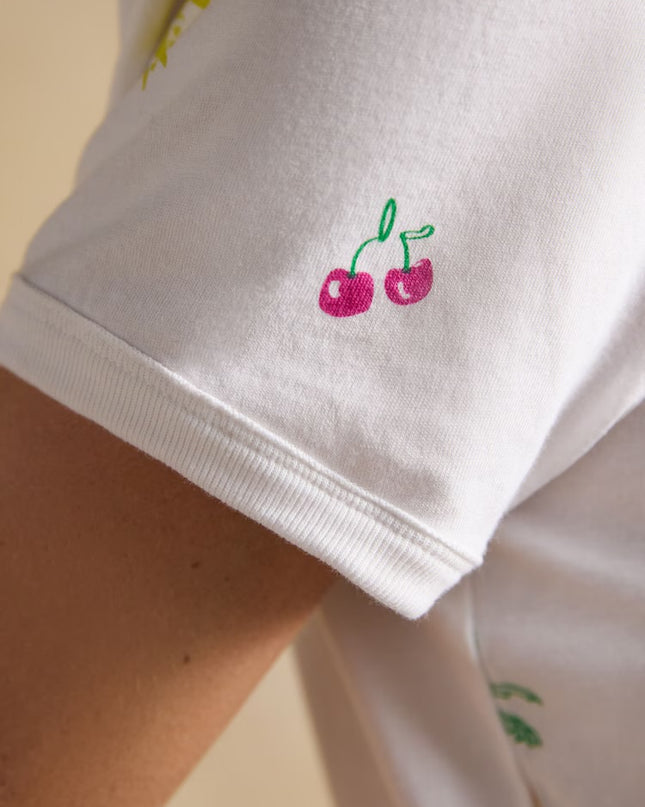 Erin Summer Icons T-Shirt - White