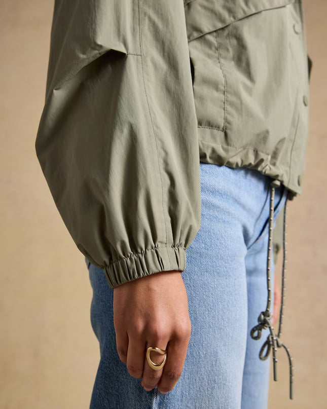 Hove Waterproof Windbreaker Jacket -  Khaki Green