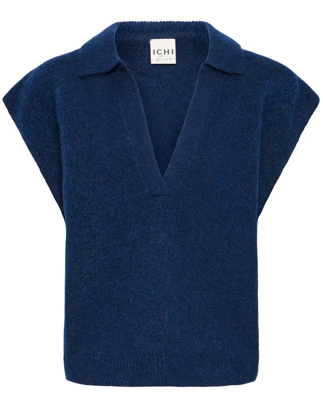 Povoke Knit - Navy Blue