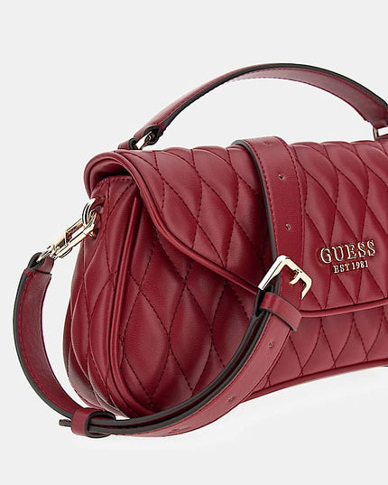 Guess Valla Top Handle Flap - Red