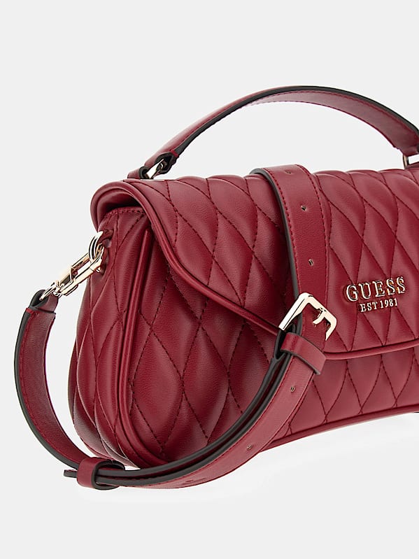 Guess Valla Top Handle Flap - Red