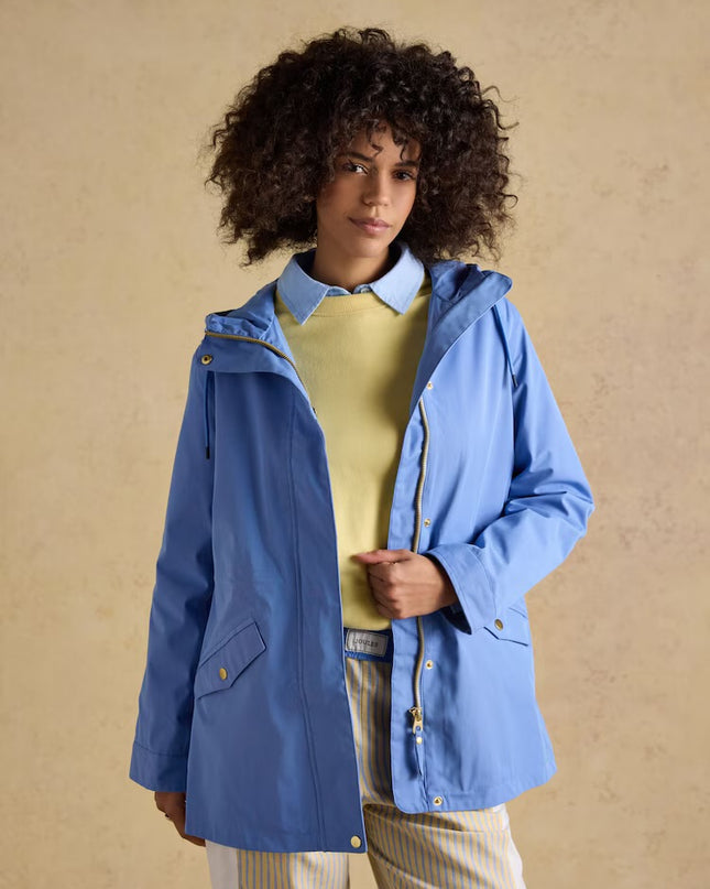 Portwell Hooded Waterproof Raincoat - Blue