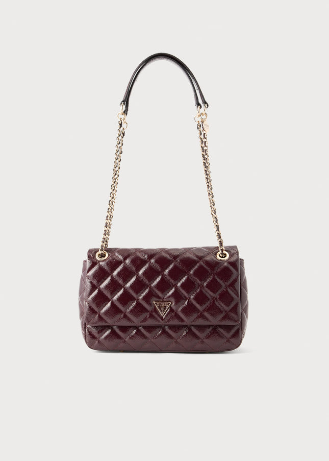Guess Juliet Convertible Crossbody - Burgundy