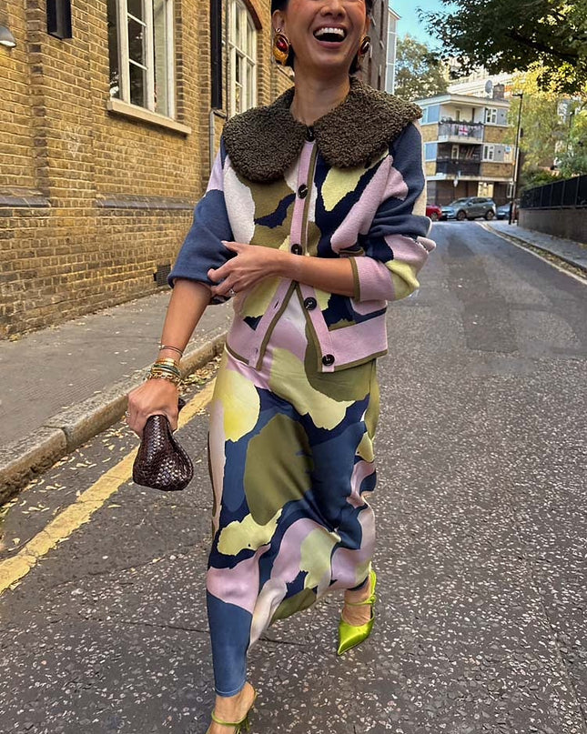 Mara Abstract Dorris Skirt