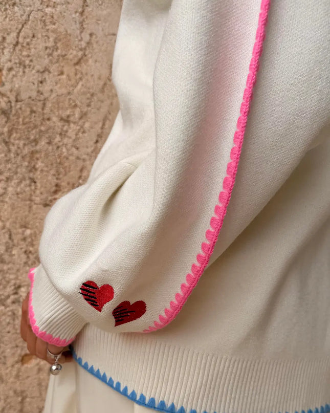 Cream Celestial Martha Cardigan
