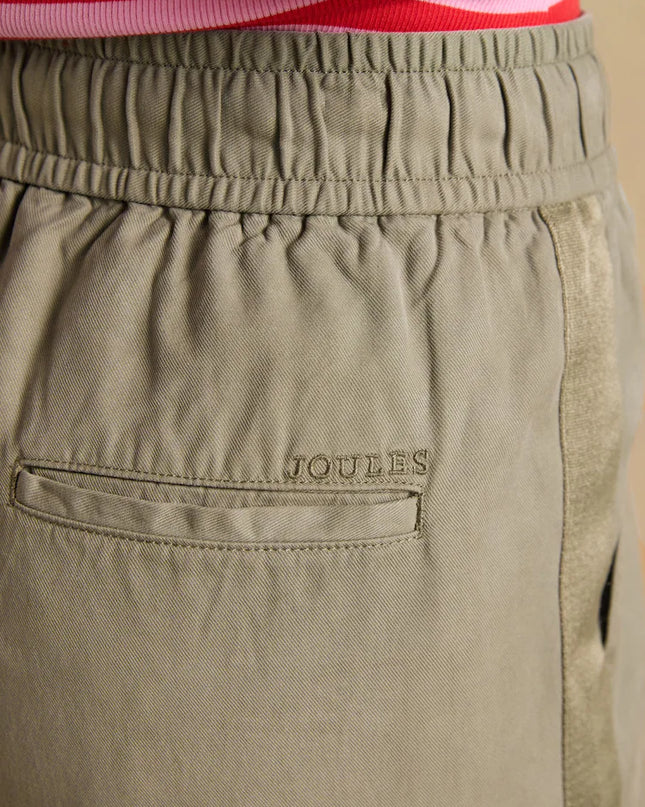 Relaxed Chino Tapered Trousers - Khaki