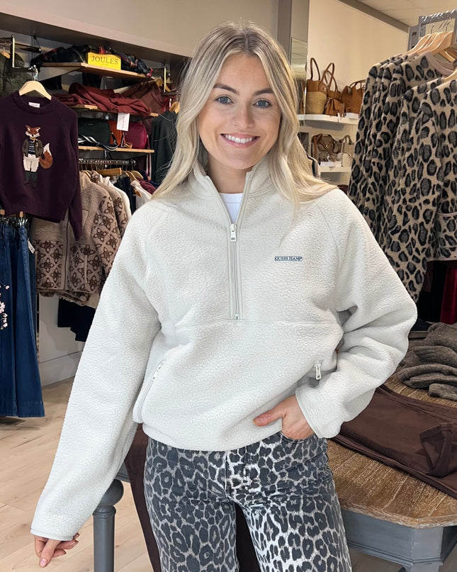 Guess Jeans Sherpa Fleece - Ecru